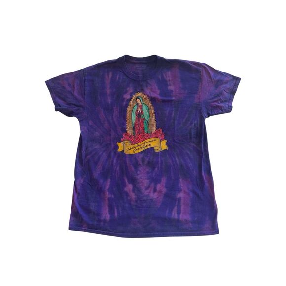 Virgin De Guadalupe Tie-Dye Tee - Picture 1 of 4